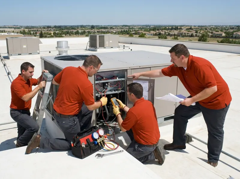 Commercial HVAC Rooftop Diagnostics & Repair in Roseville, CA