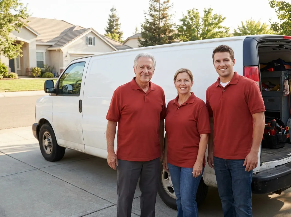 Precision HVAC Services hvac team in Roseville, CA